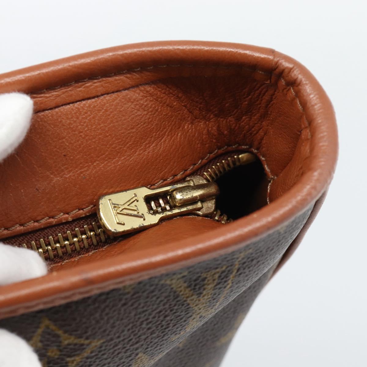 LOUIS VUITTON Monogram Sac Weekend PM Hand Bag M42425 LV Auth BA13561A