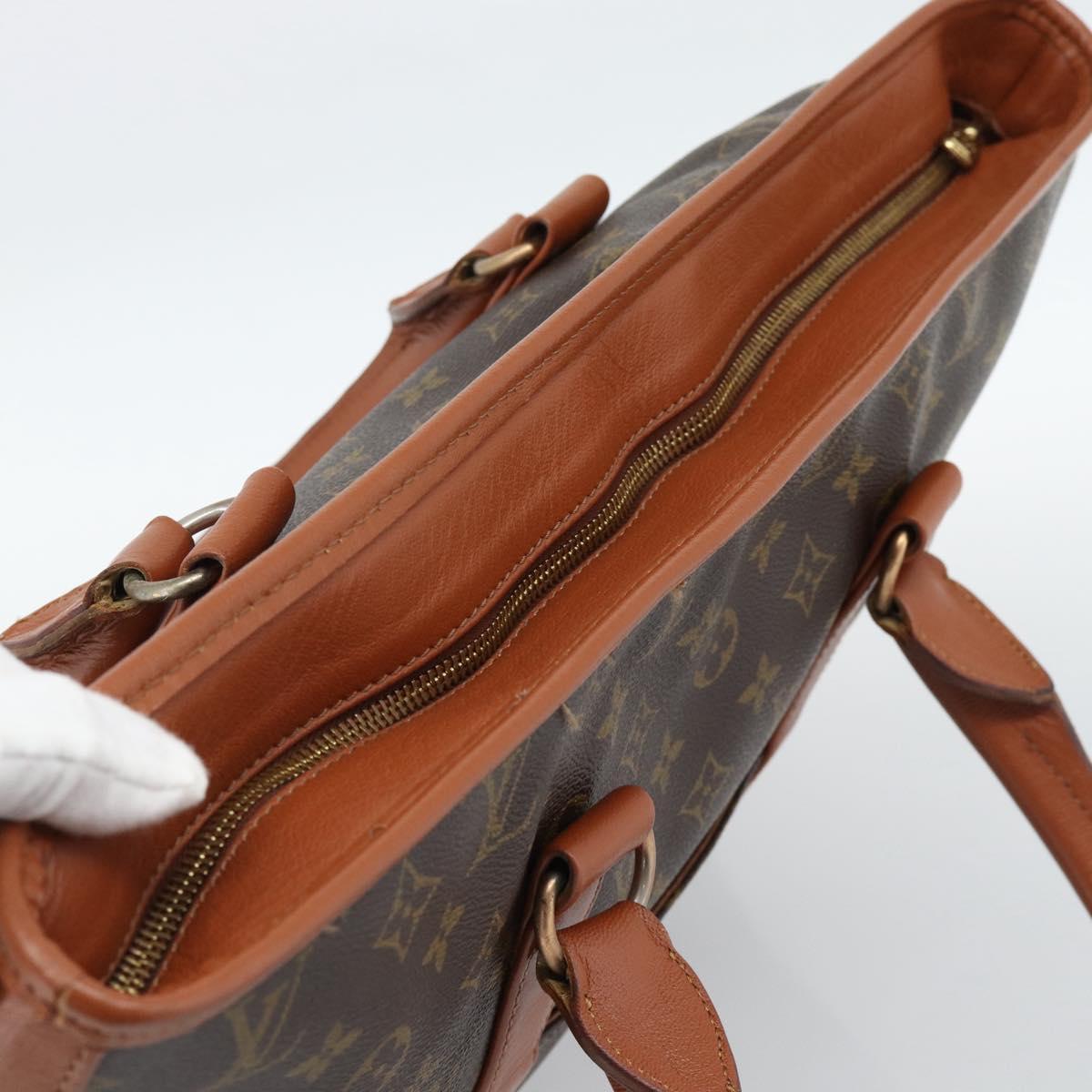 LOUIS VUITTON Monogram Sac Weekend PM Hand Bag M42425 LV Auth BA13561A