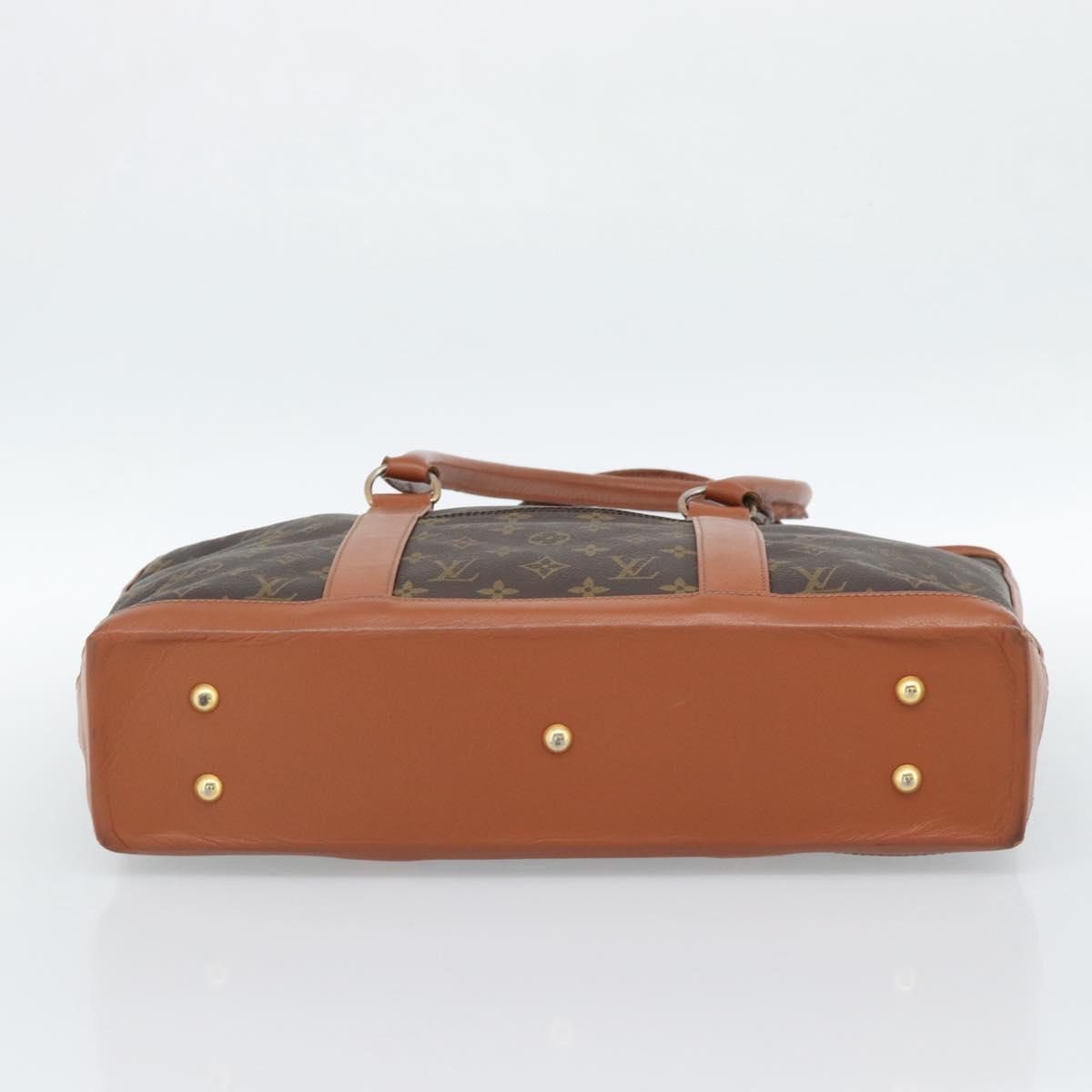 LOUIS VUITTON Monogram Sac Weekend PM Hand Bag M42425 LV Auth BA13561A