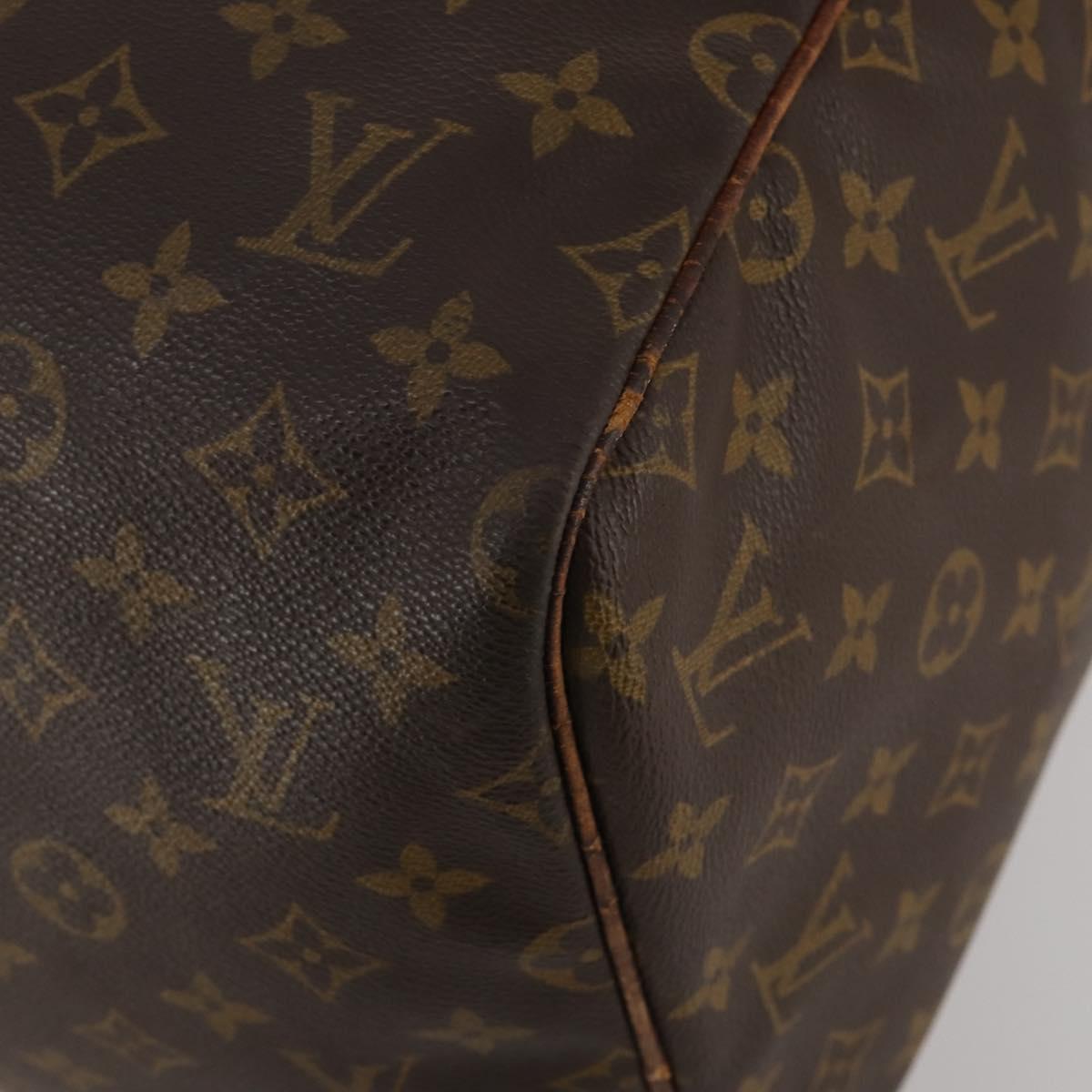 LOUIS VUITTON Monogram Sac Souple 55 Boston Bag M41622 LV Auth BA13562
