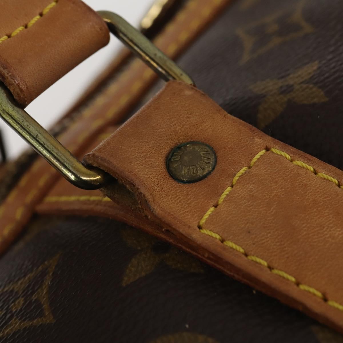LOUIS VUITTON Monogram Sac Souple 55 Boston Bag M41622 LV Auth BA13562