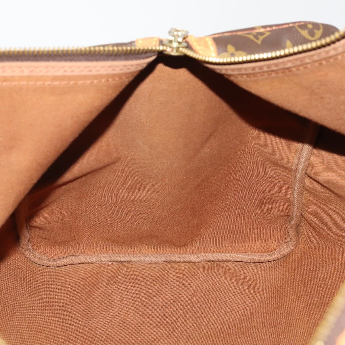 LOUIS VUITTON Monogram Sac Souple 55 Boston Bag M41622 LV Auth BA13562
