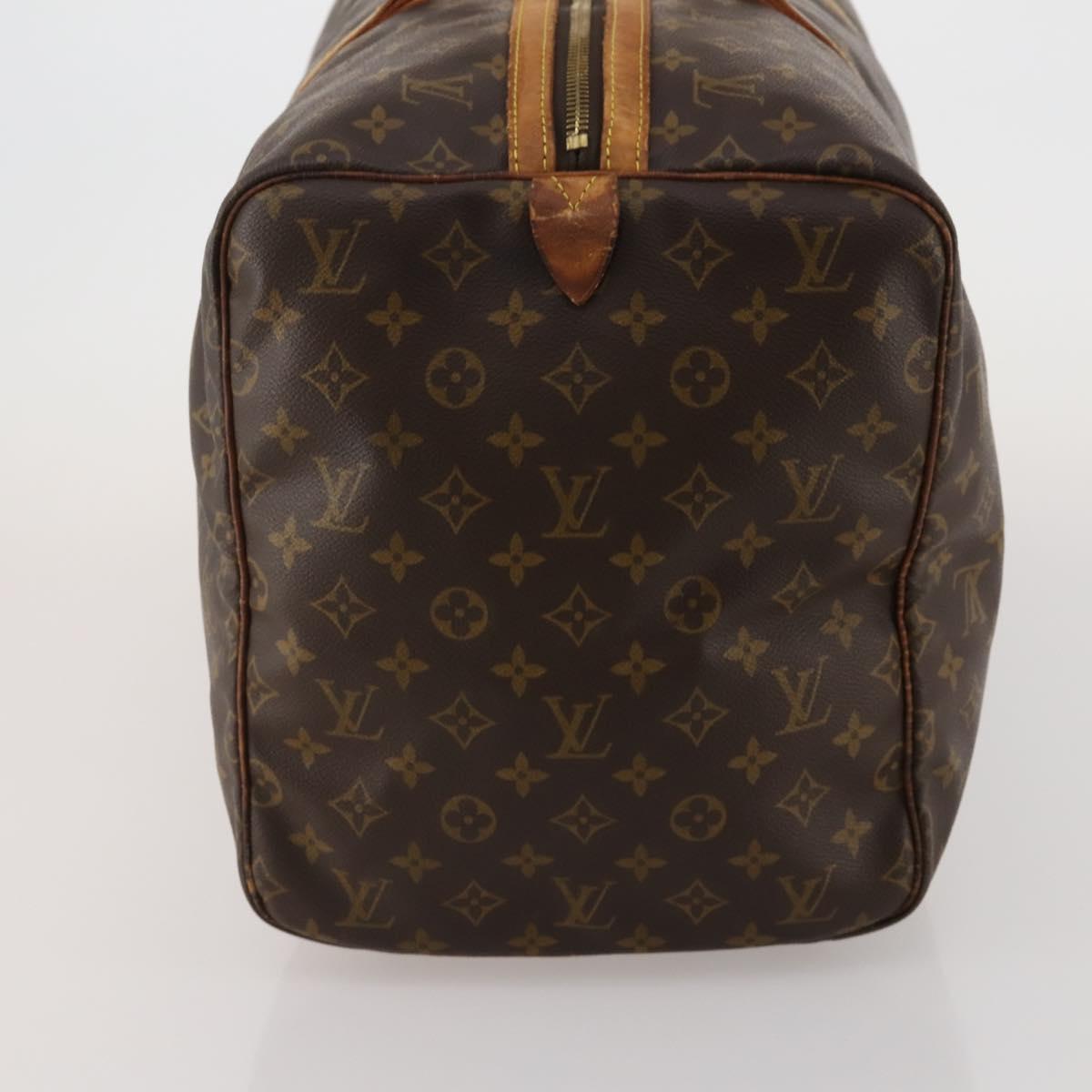 LOUIS VUITTON Monogram Sac Souple 55 Boston Bag M41622 LV Auth BA13562