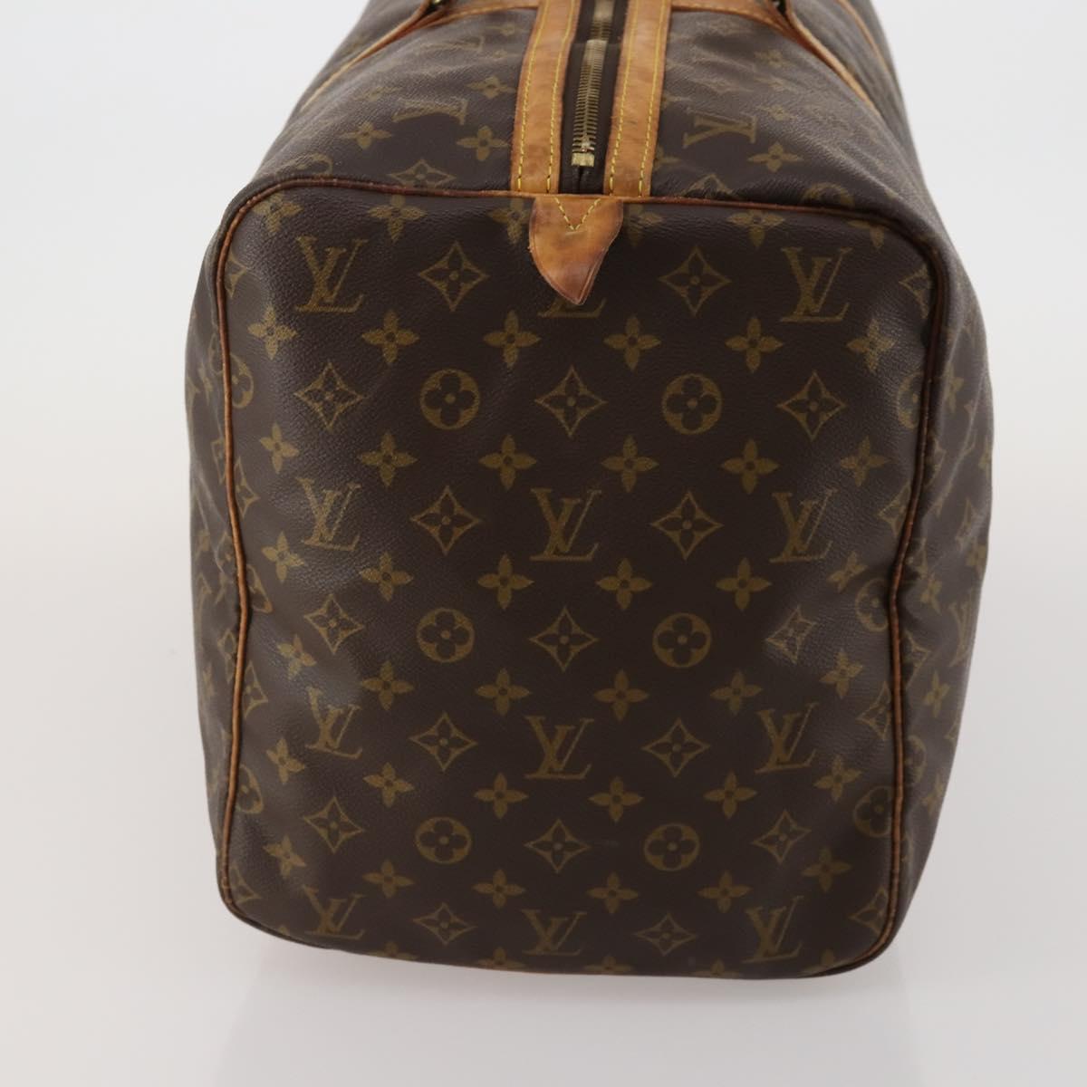 LOUIS VUITTON Monogram Sac Souple 55 Boston Bag M41622 LV Auth BA13562