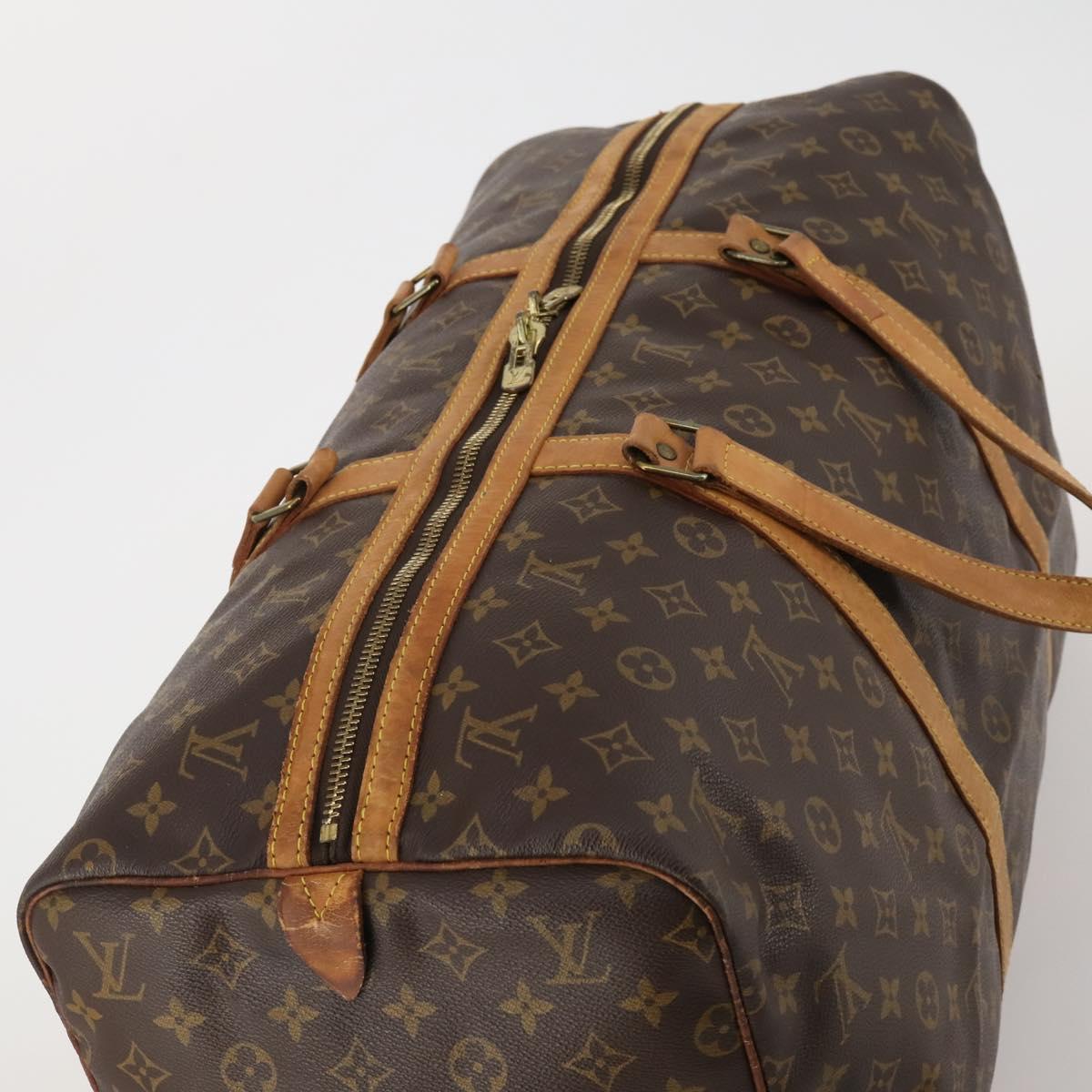 LOUIS VUITTON Monogram Sac Souple 55 Boston Bag M41622 LV Auth BA13562