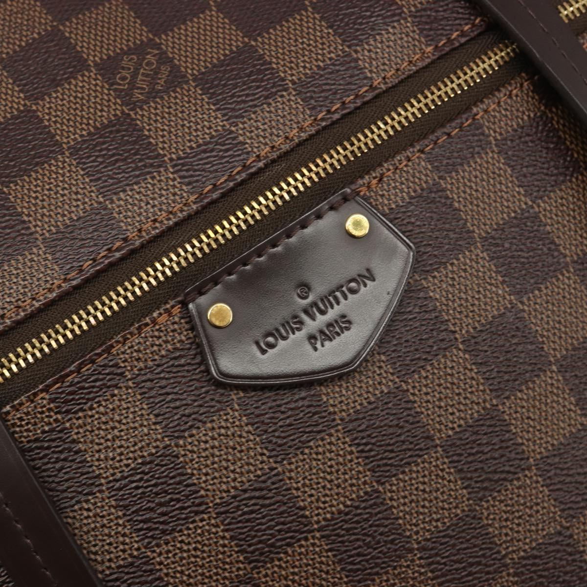 LOUIS VUITTON Damier Ebene Jena MM Tote Bag N41013 LV Auth BA13563