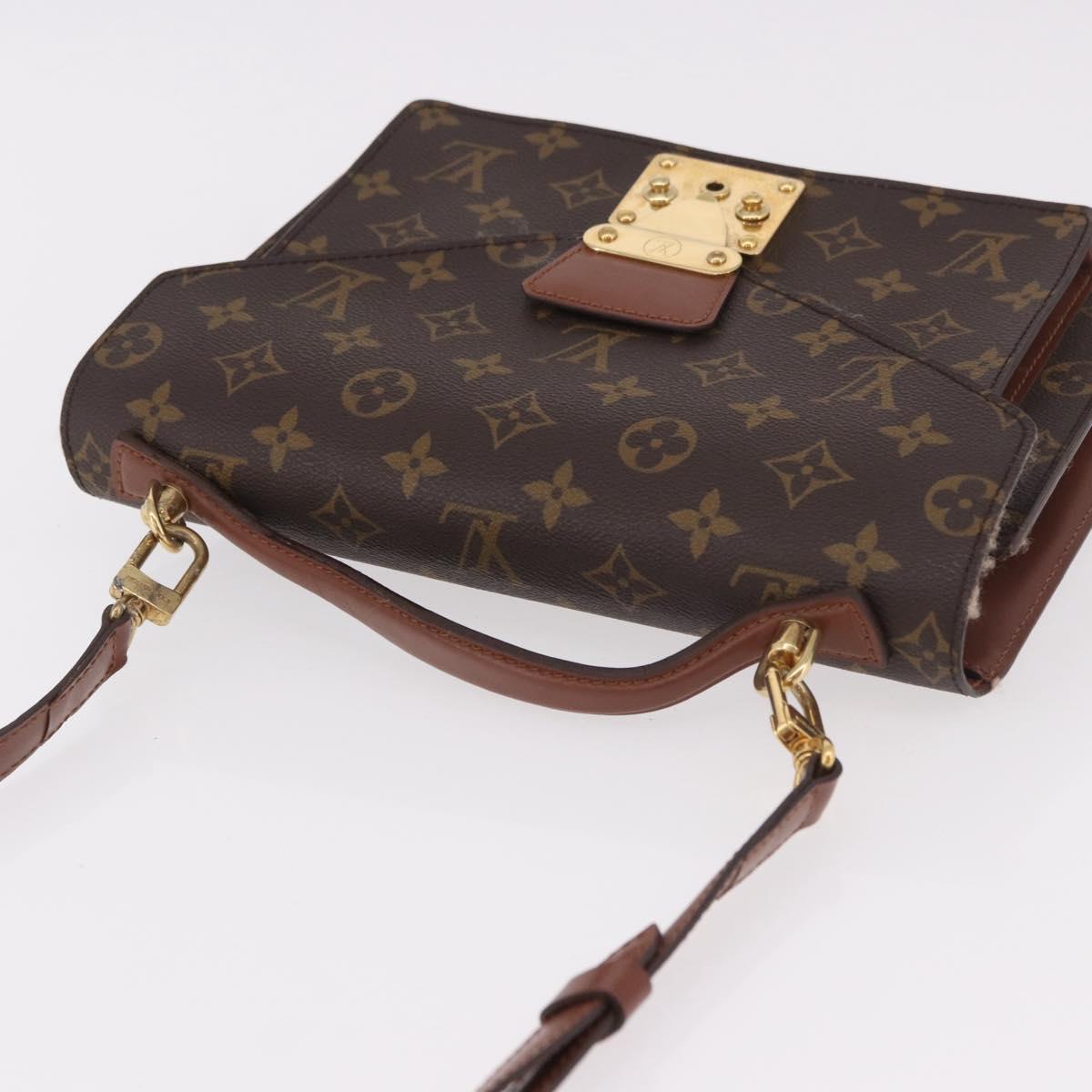 LOUIS VUITTON Monogram Monceau 26 Shoulder Bag M51187 LV Auth BA13564