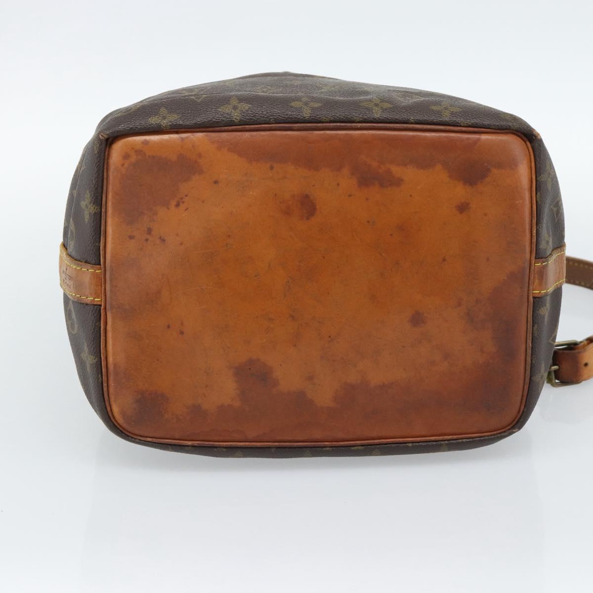LOUIS VUITTON Monogram Petit Noe Shoulder Bag M42226 LV Auth BA13573