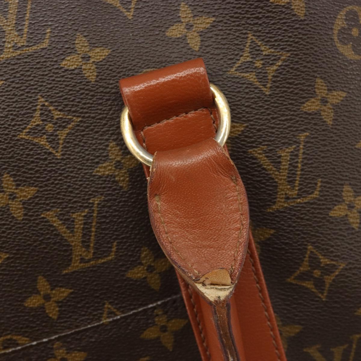 LOUIS VUITTON Monogram Sac Weekend PM Hand Bag M42425 LV Auth BA13585