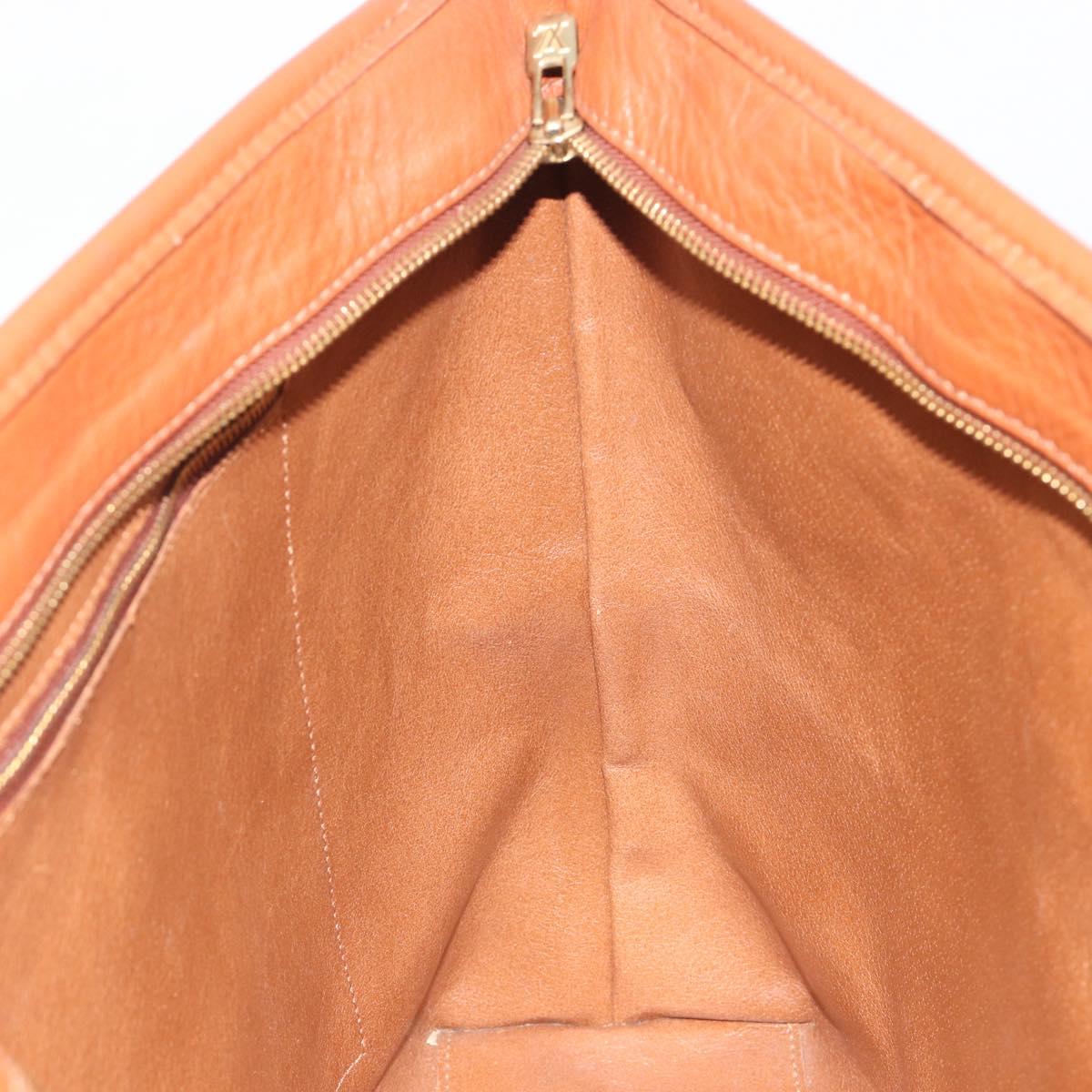 LOUIS VUITTON Monogram Sac Weekend PM Hand Bag M42425 LV Auth BA13585