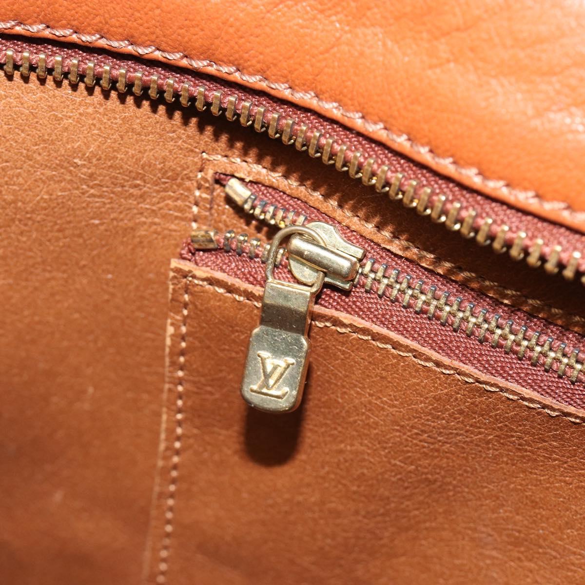 LOUIS VUITTON Monogram Sac Weekend PM Hand Bag M42425 LV Auth BA13585