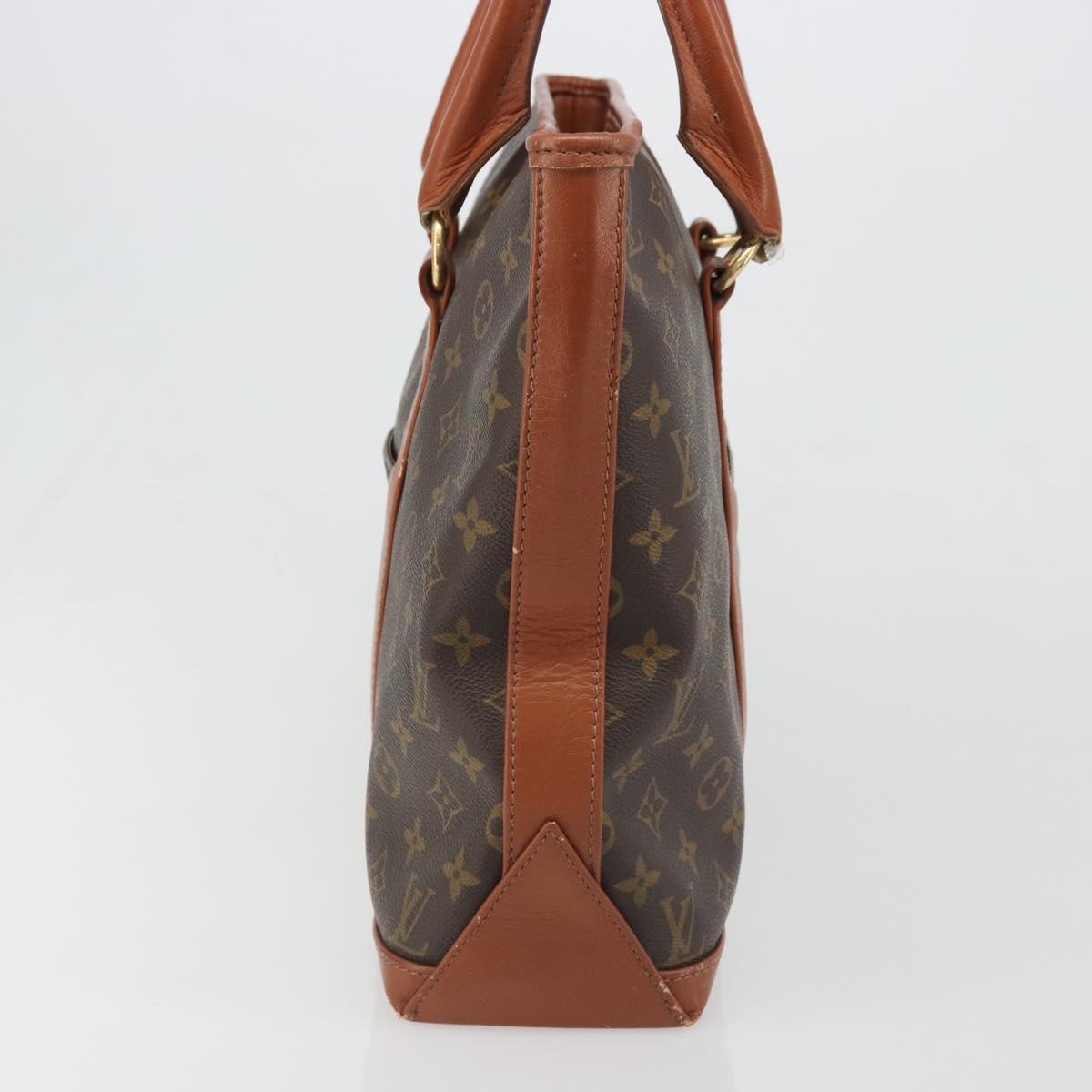 LOUIS VUITTON Monogram Sac Weekend PM Hand Bag M42425 LV Auth BA13585