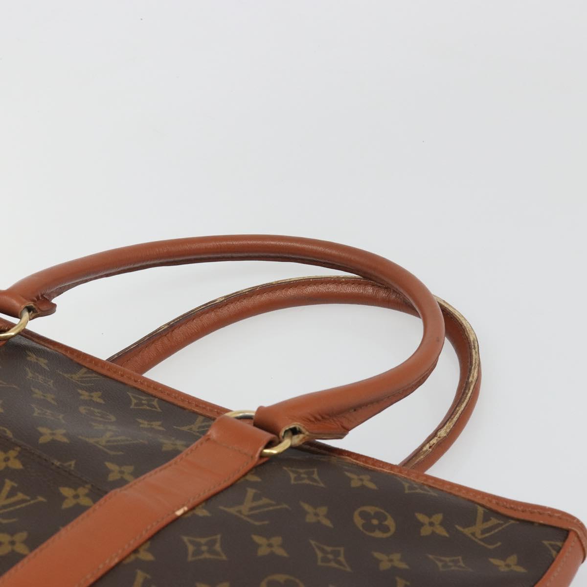 LOUIS VUITTON Monogram Sac Weekend PM Hand Bag M42425 LV Auth BA13585
