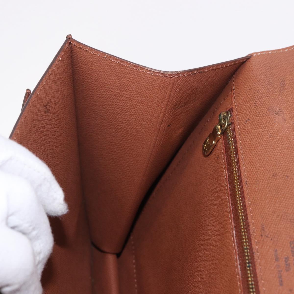 LOUIS VUITTON Monogram Monceau 28 Hand Bag M51185 LV Auth BA13586