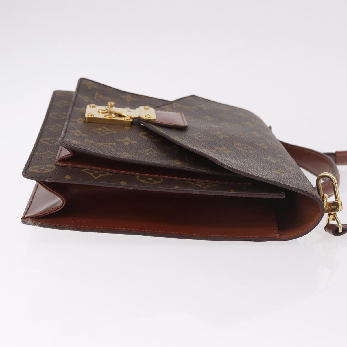 LOUIS VUITTON Monogram Monceau 28 Hand Bag M51185 LV Auth BA13586