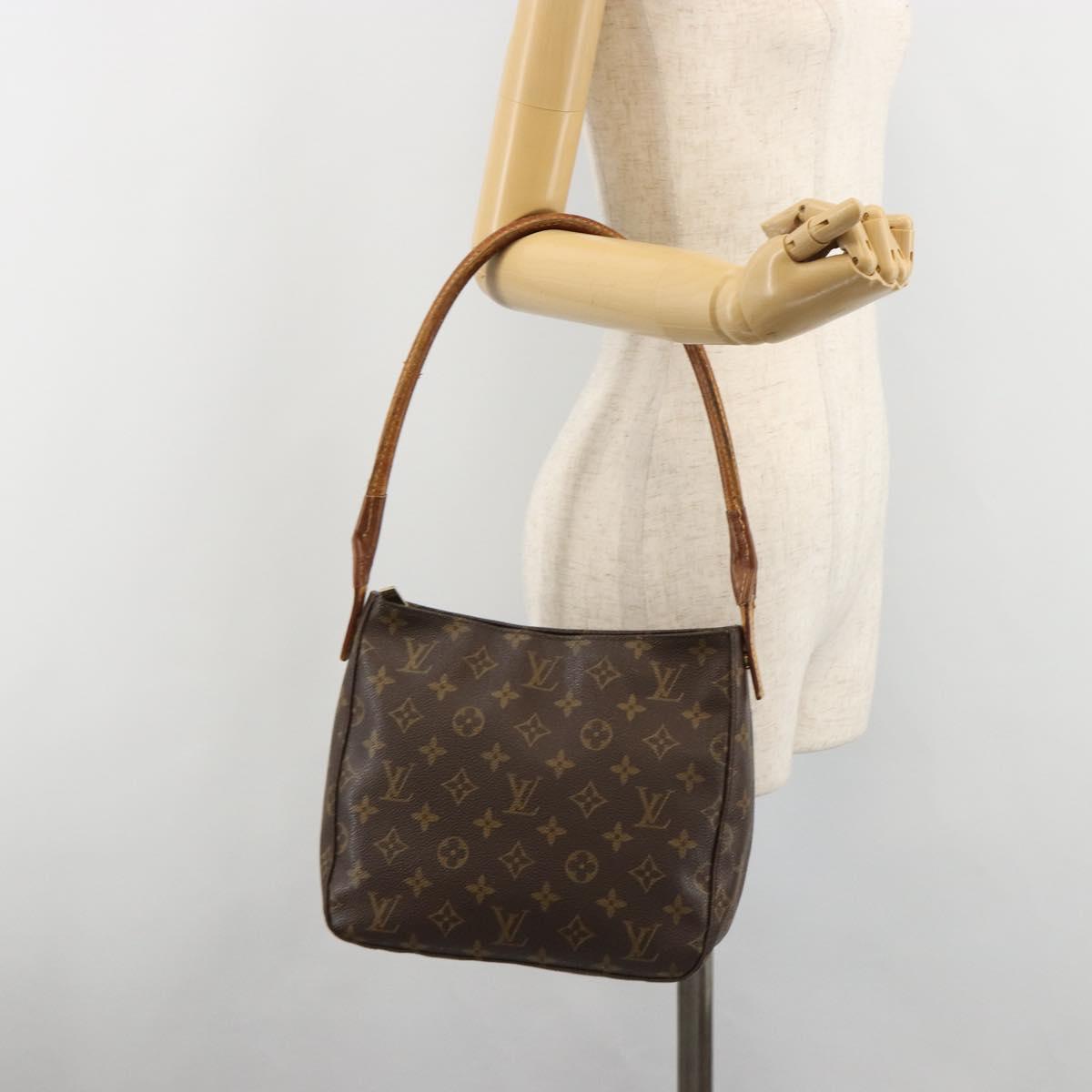 LOUIS VUITTON Monogram Looping MM Shoulder Bag M51146 LV Auth BA13587