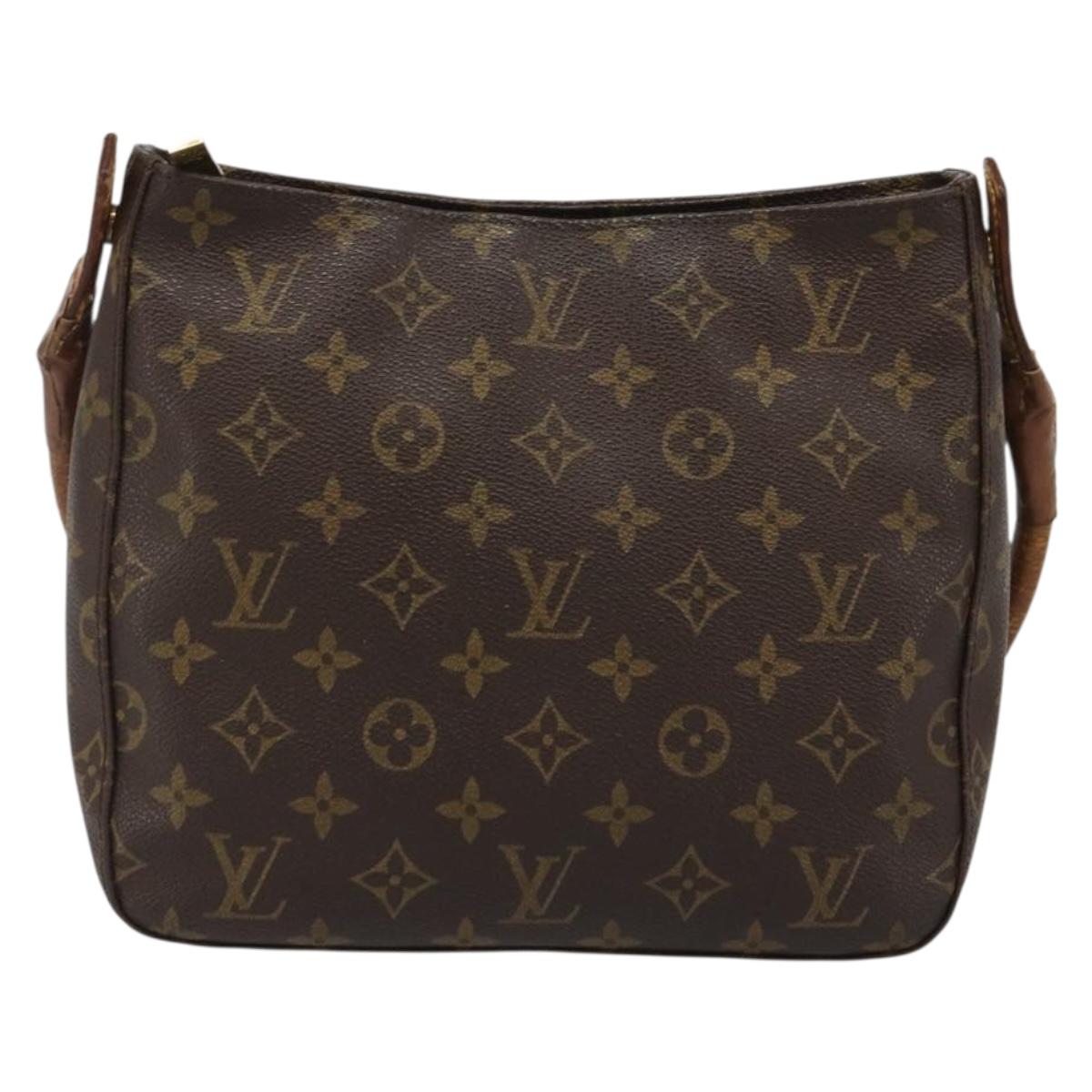 LOUIS VUITTON Monogram Looping MM Shoulder Bag M51146 LV Auth BA13587
