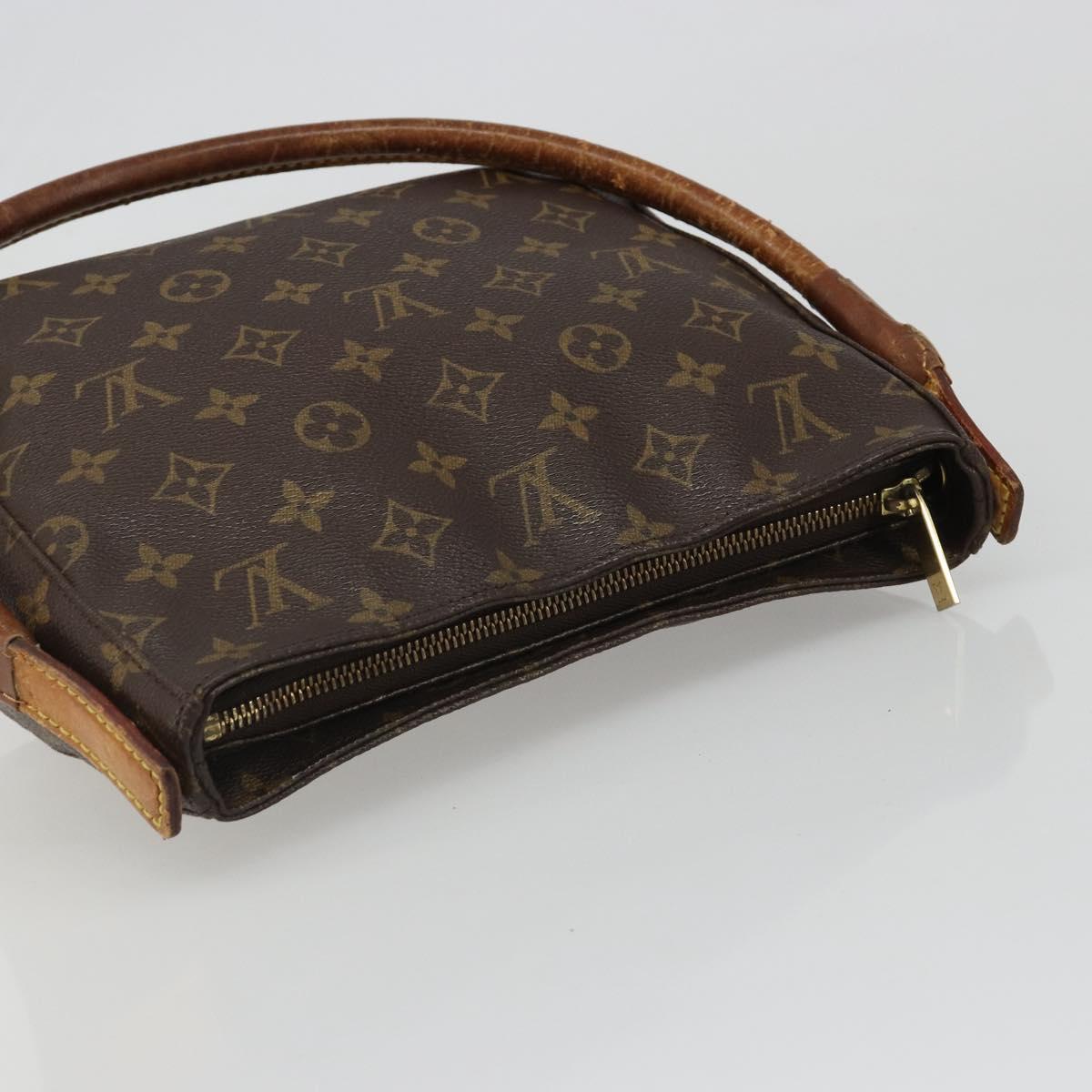 LOUIS VUITTON Monogram Looping MM Shoulder Bag M51146 LV Auth BA13587