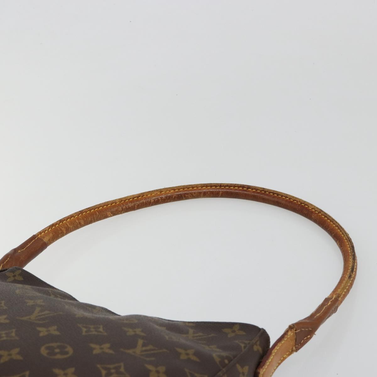 LOUIS VUITTON Monogram Looping MM Shoulder Bag M51146 LV Auth BA13587