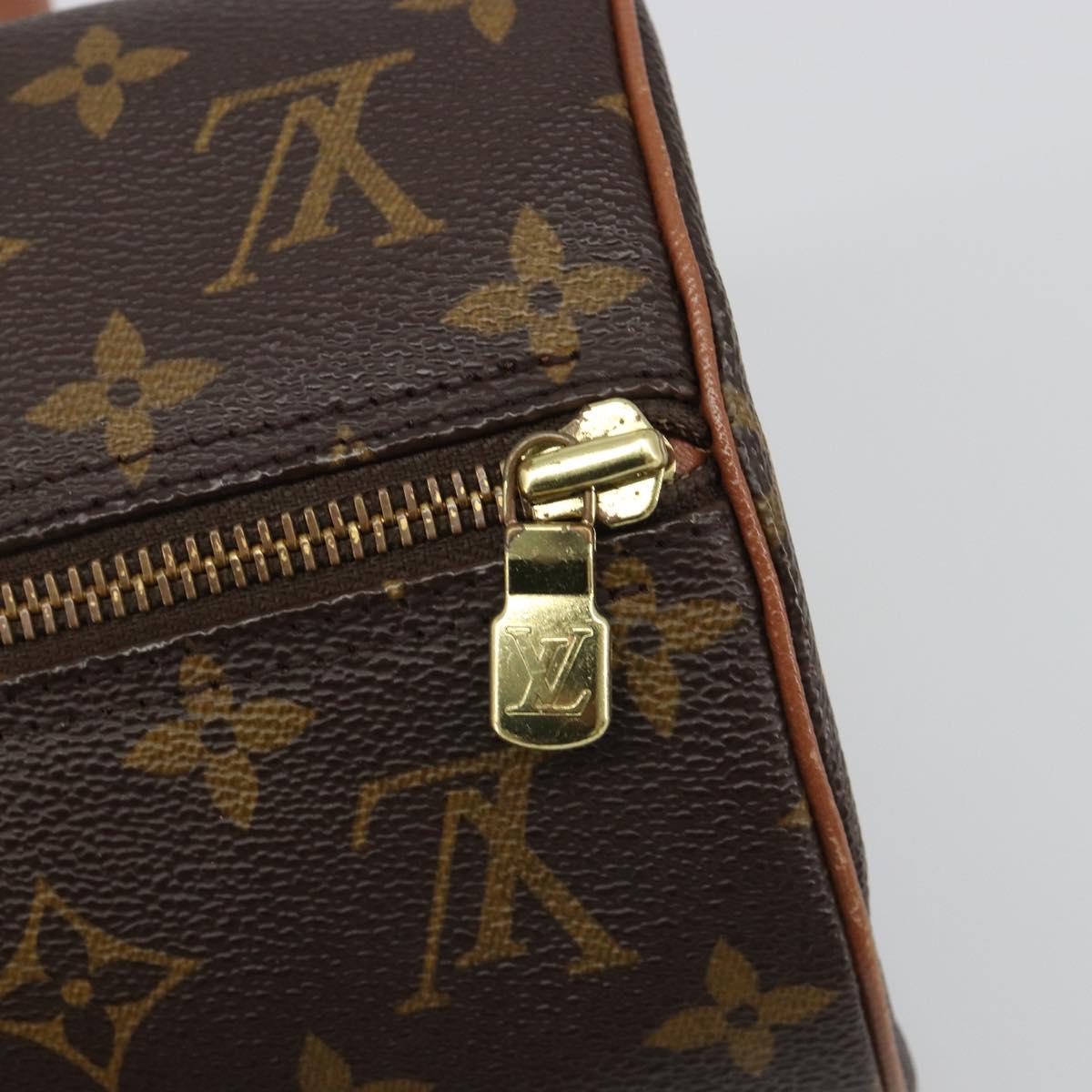 LOUIS VUITTON Monogram Papillon 30 Hand Bag M51385 LV Auth BA13599