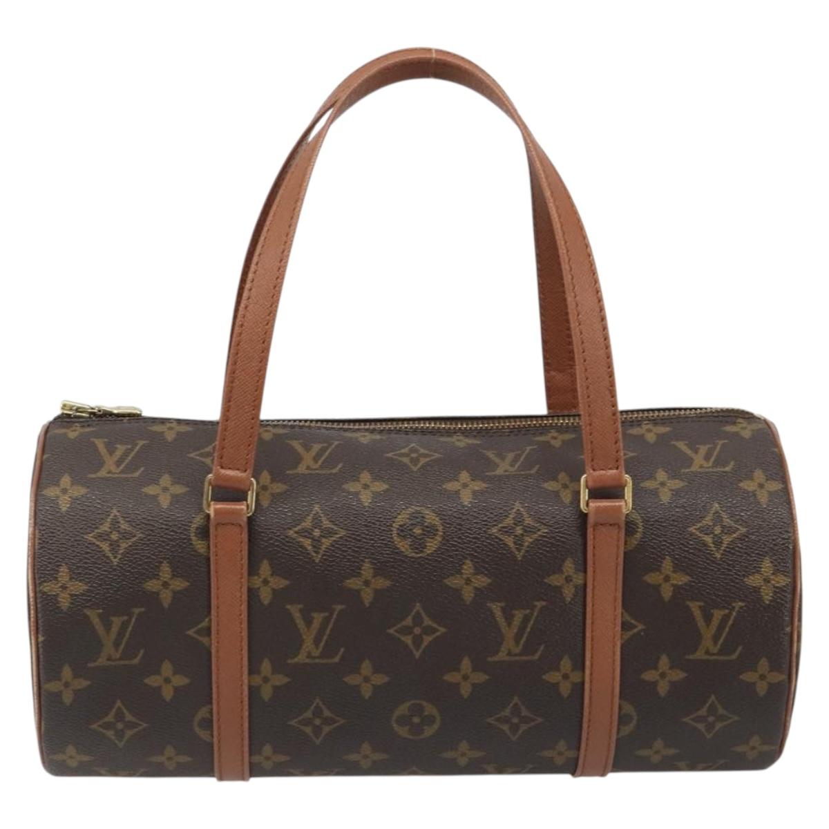 LOUIS VUITTON Monogram Papillon 30 Hand Bag M51385 LV Auth BA13599