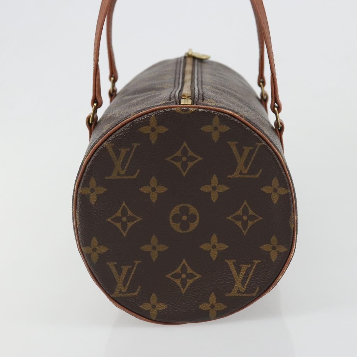LOUIS VUITTON Monogram Papillon 30 Hand Bag M51385 LV Auth BA13599