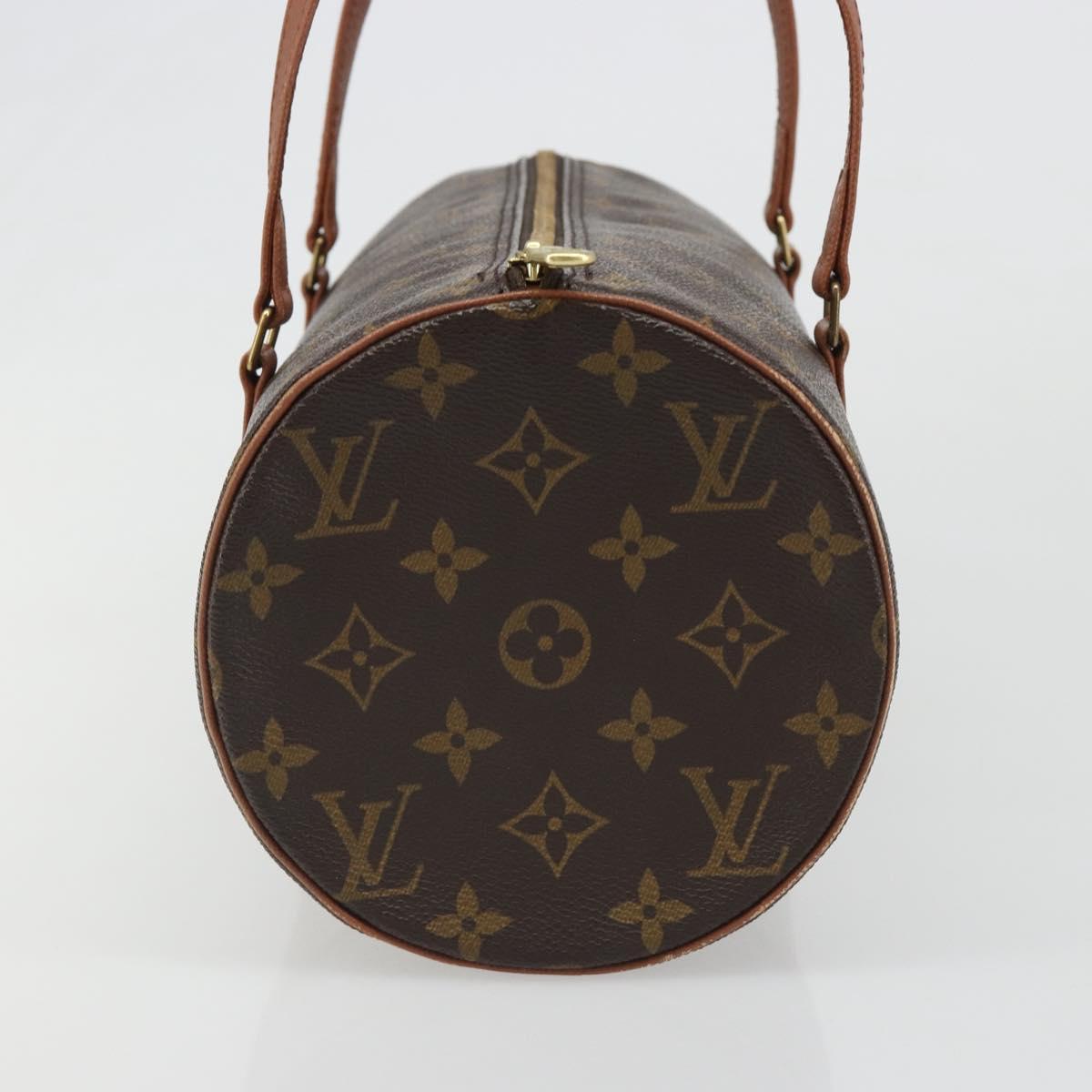 LOUIS VUITTON Monogram Papillon 30 Hand Bag M51385 LV Auth BA13599