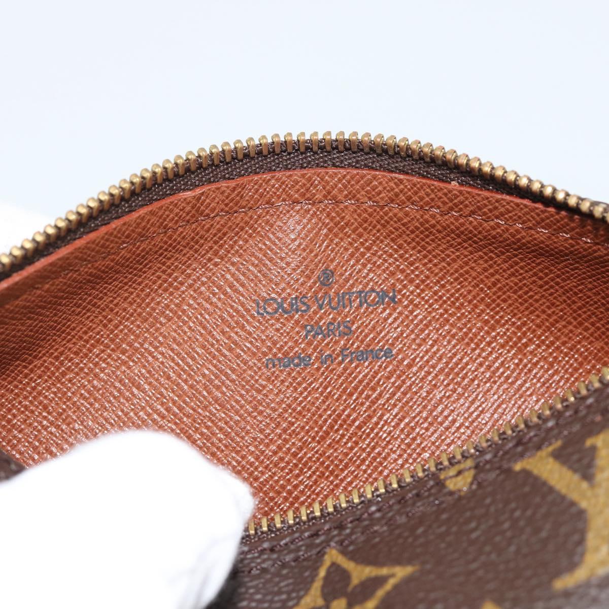 LOUIS VUITTON Monogram Papillon Pouch LV Auth BA13600V