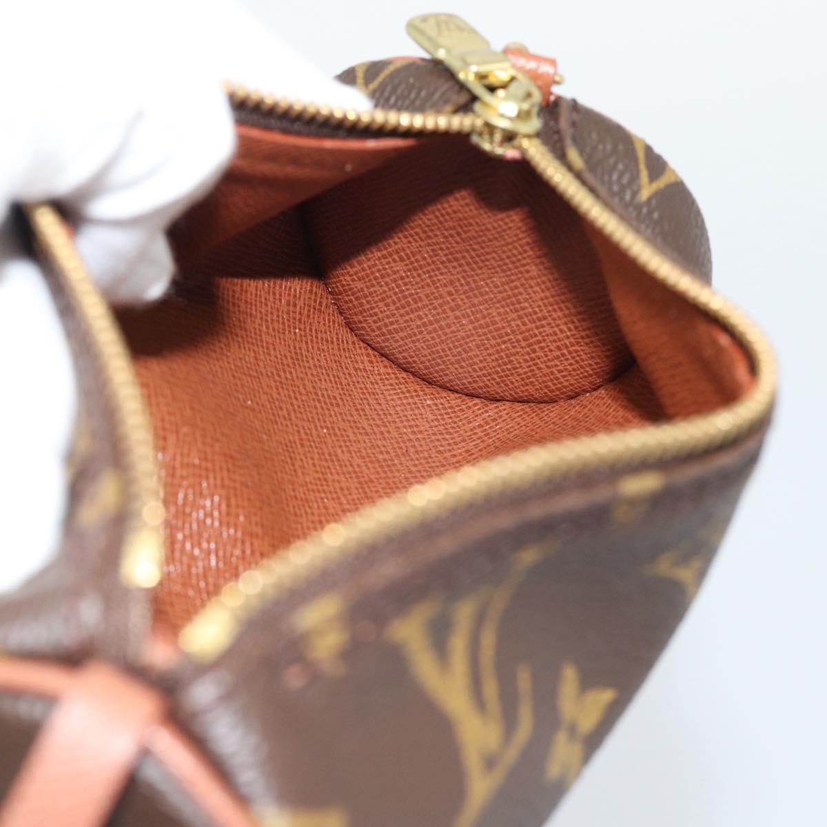 LOUIS VUITTON Monogram Papillon Pouch LV Auth BA13600V