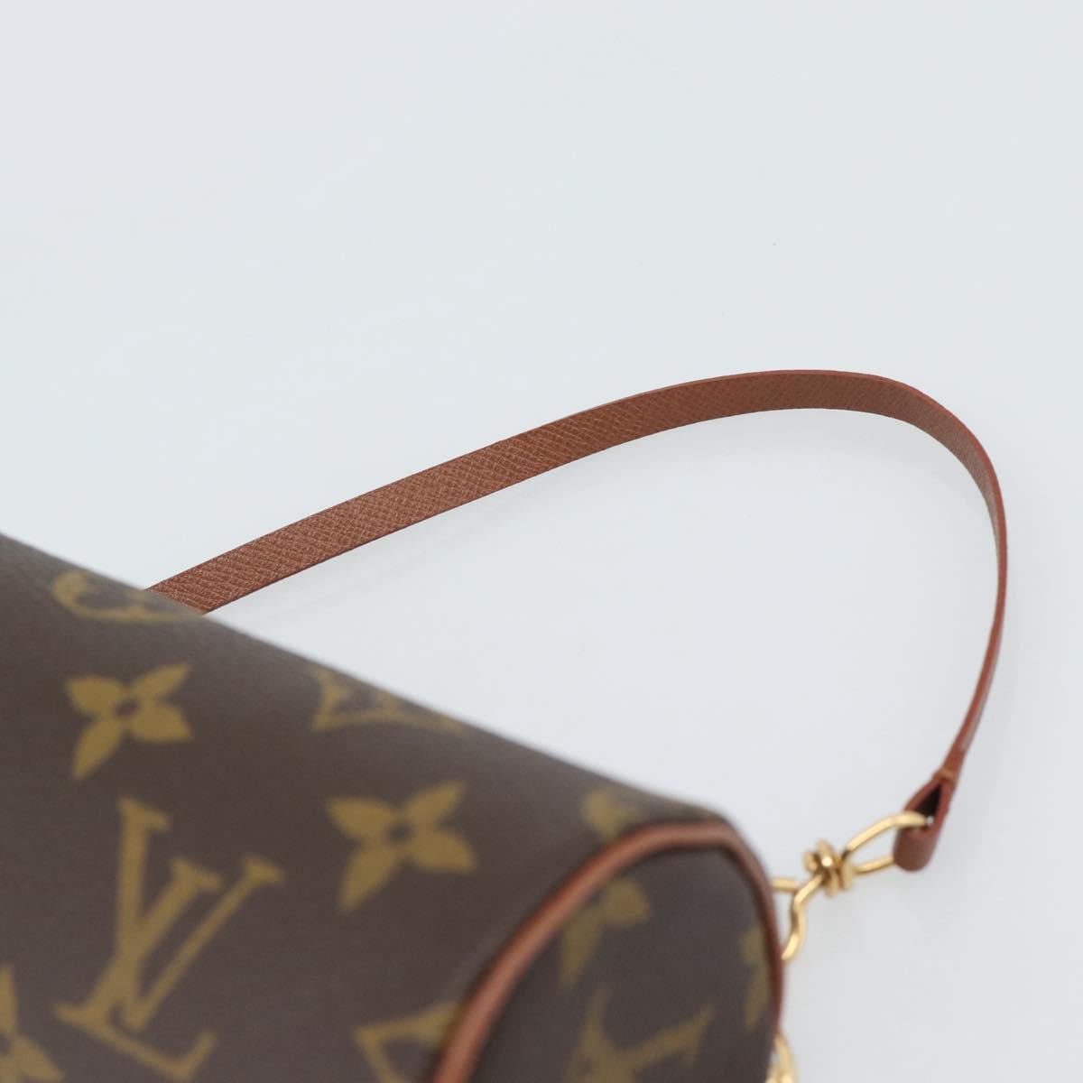 LOUIS VUITTON Monogram Papillon Pouch LV Auth BA13600V