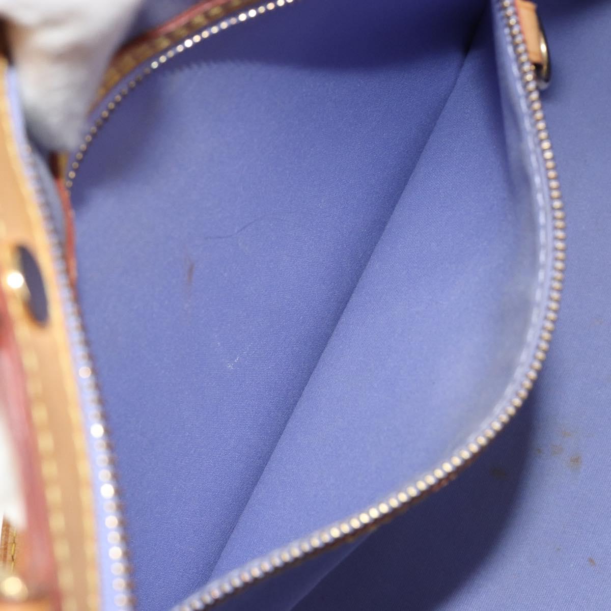 LOUIS VUITTON Monogram Vernis Blair MM Hand Bag 2way Lila M90107 LV Auth BA13605