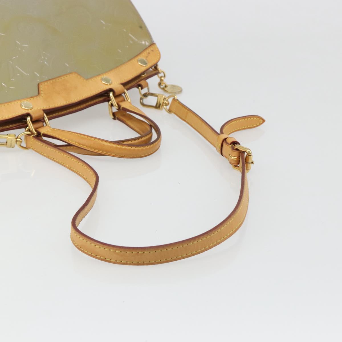LOUIS VUITTON Monogram Vernis Blair MM Hand Bag 2way Lila M90107 LV Auth BA13605