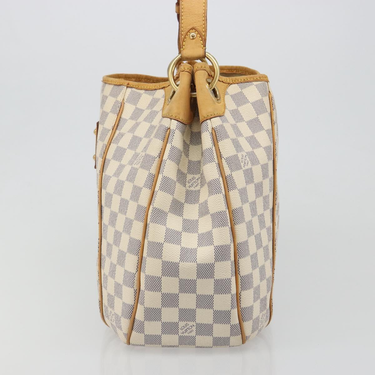 LOUIS VUITTON Damier Azur Galliera PM Shoulder Bag N55215 LV Auth BA13610