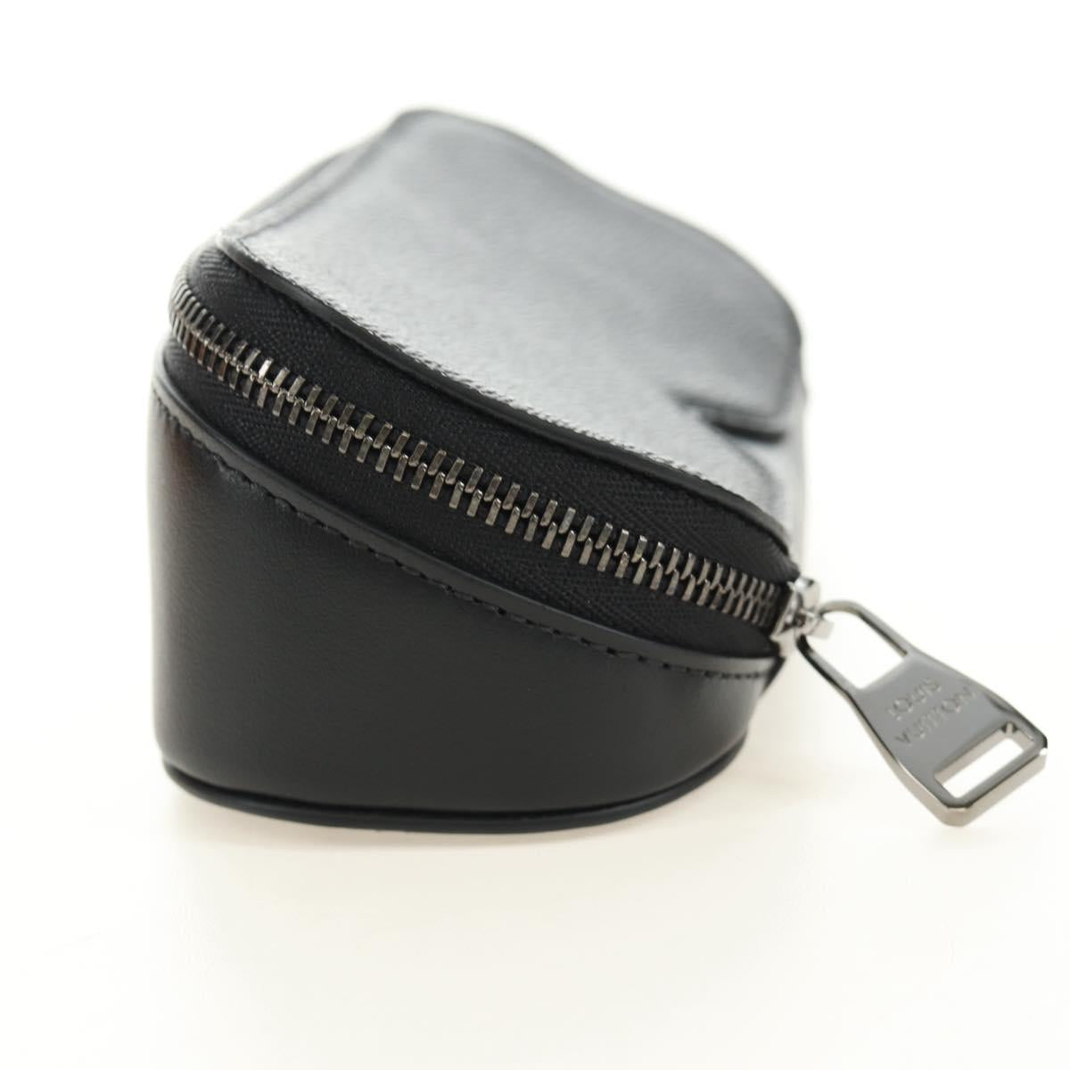 LOUIS VUITTON Monogram Eclipse Etui Lunette GM Glasses Case GI0654 Auth BA13621M