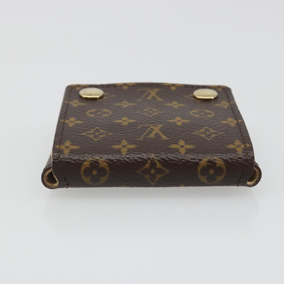 LOUIS VUITTON Monogram Jewelry case Jewelry Box LV Auth BA13625V