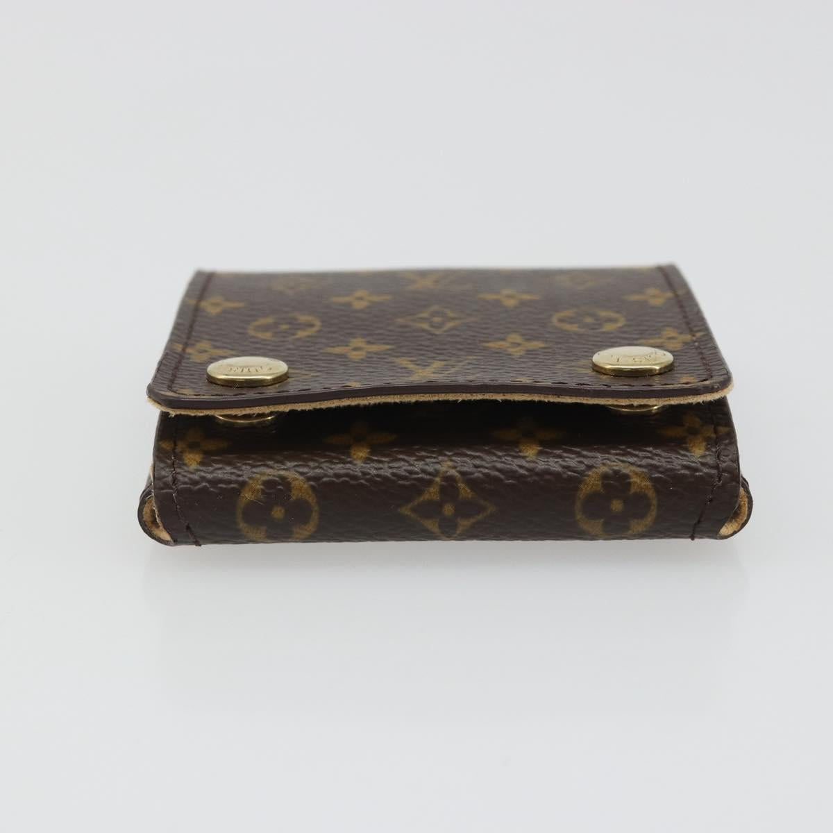 LOUIS VUITTON Monogram Jewelry case Jewelry Box LV Auth BA13625V