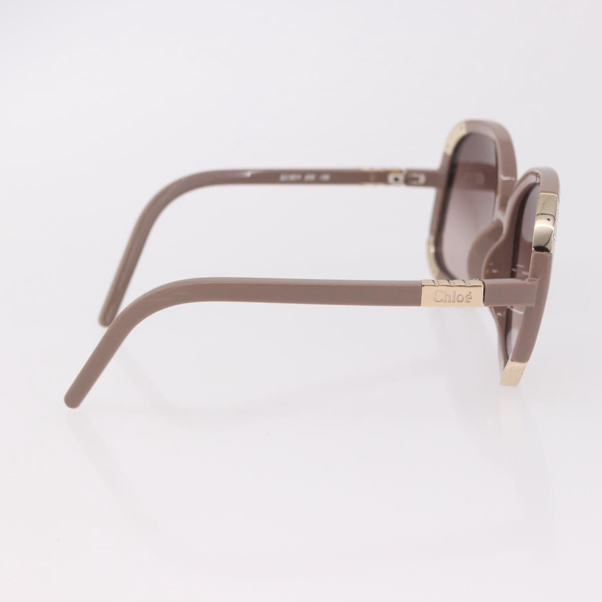 VALENTINO Chloe Sunglasses Plastic 4 Set Black Beige Brown Auth BA13633