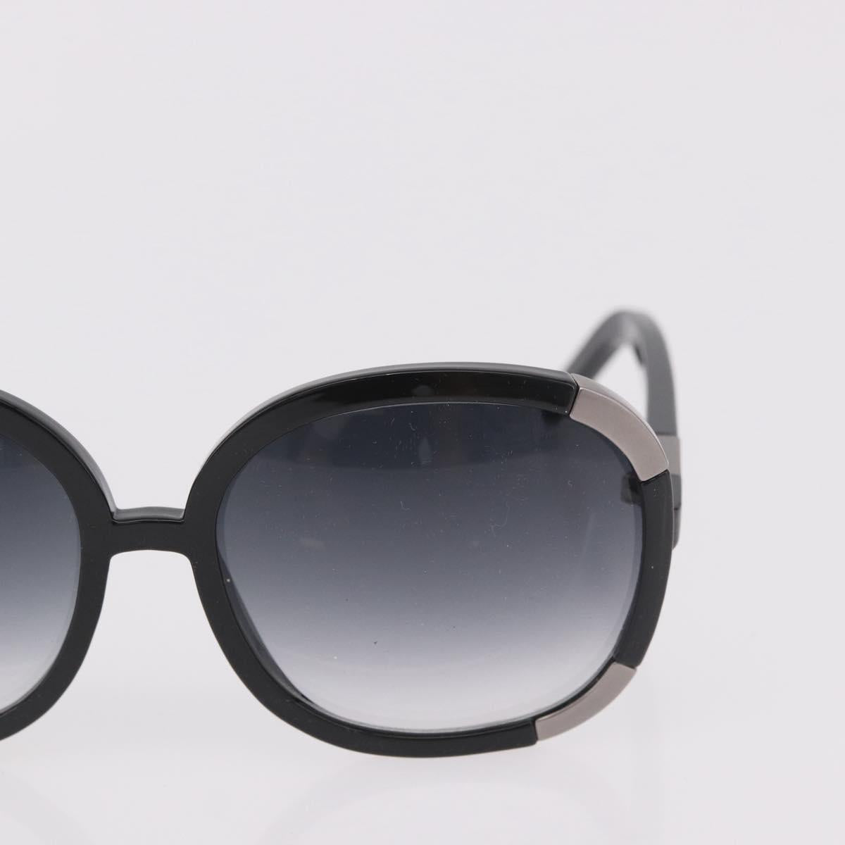 VALENTINO Chloe Sunglasses Plastic 4 Set Black Beige Brown Auth BA13633