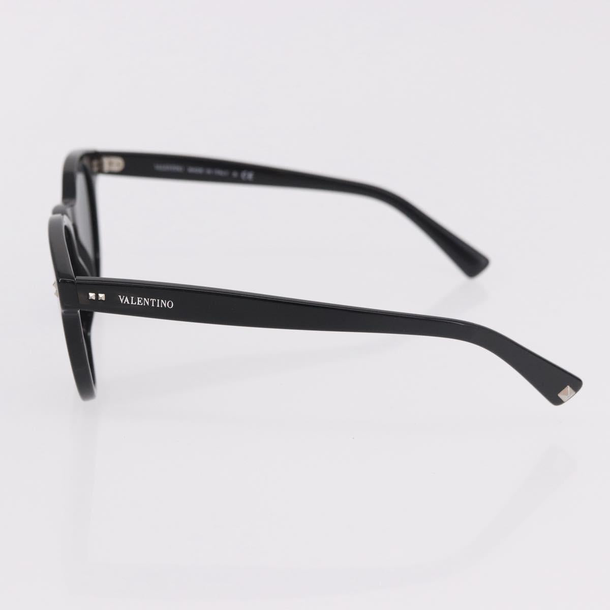 VALENTINO Chloe Sunglasses Plastic 4 Set Black Beige Brown Auth BA13633