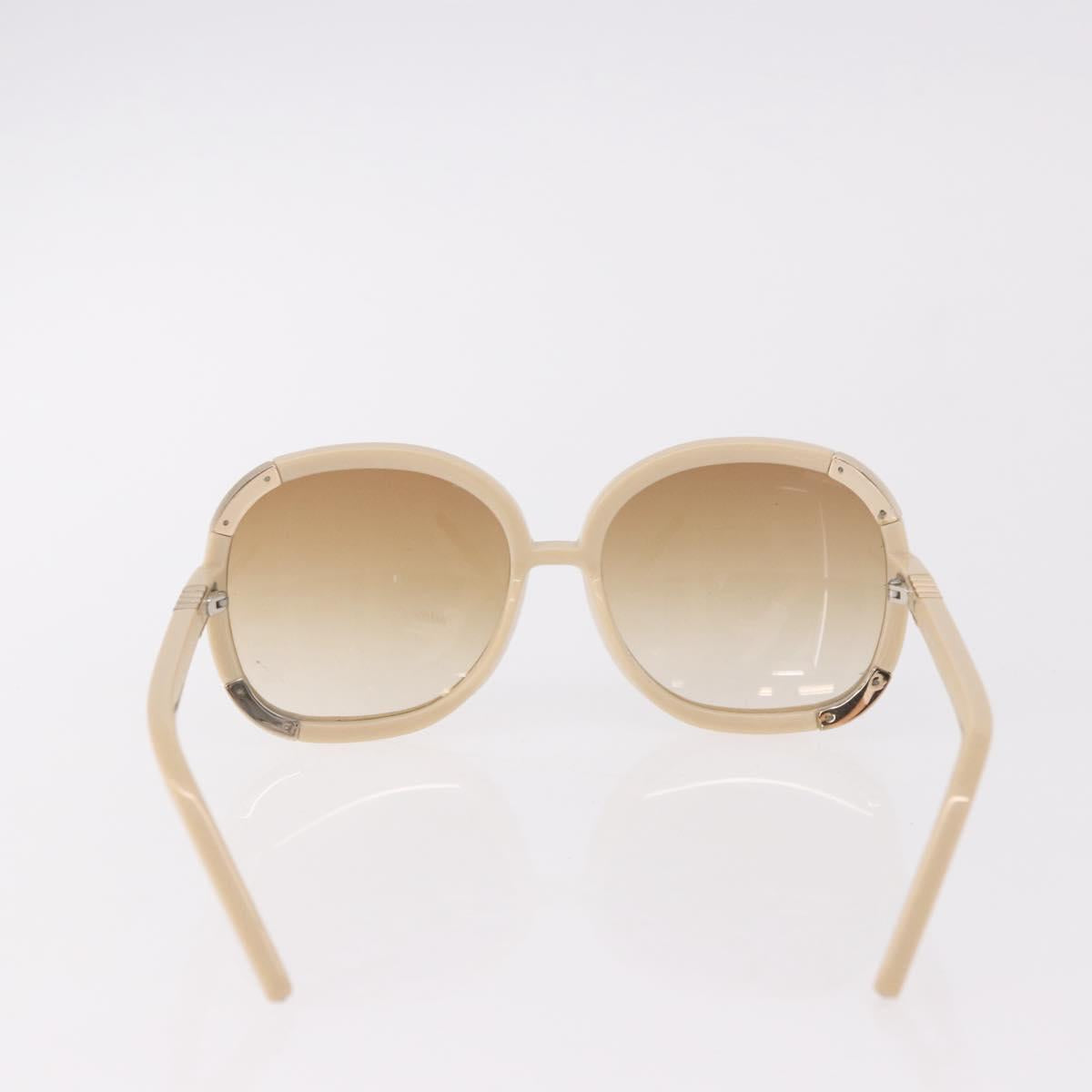 VALENTINO Chloe Sunglasses Plastic 4 Set Black Beige Brown Auth BA13633