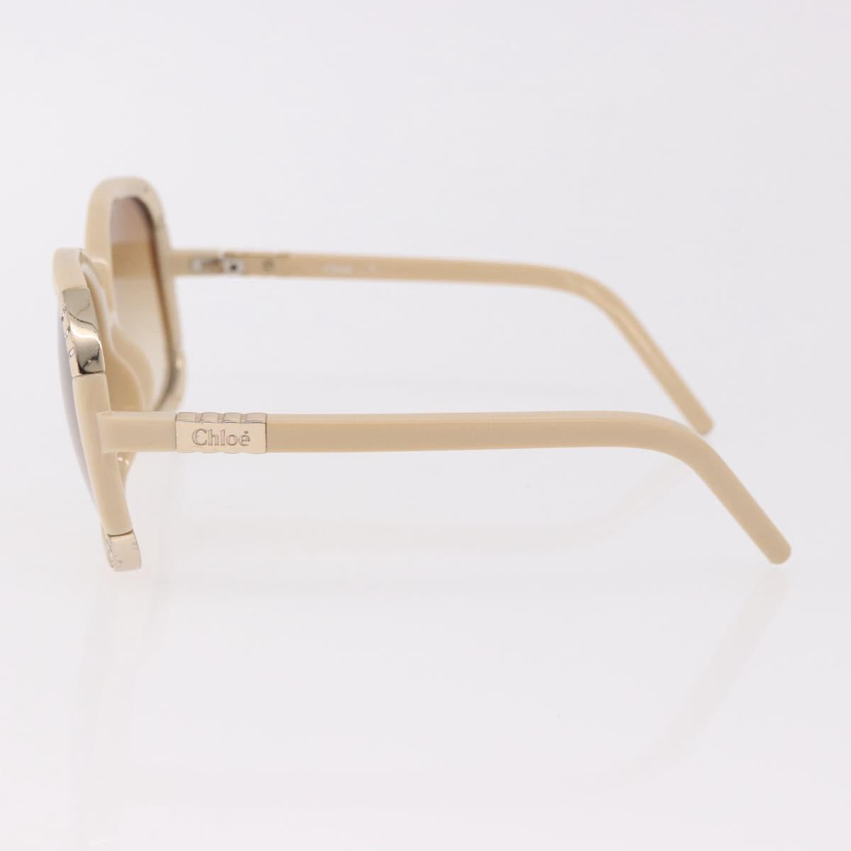 VALENTINO Chloe Sunglasses Plastic 4 Set Black Beige Brown Auth BA13633