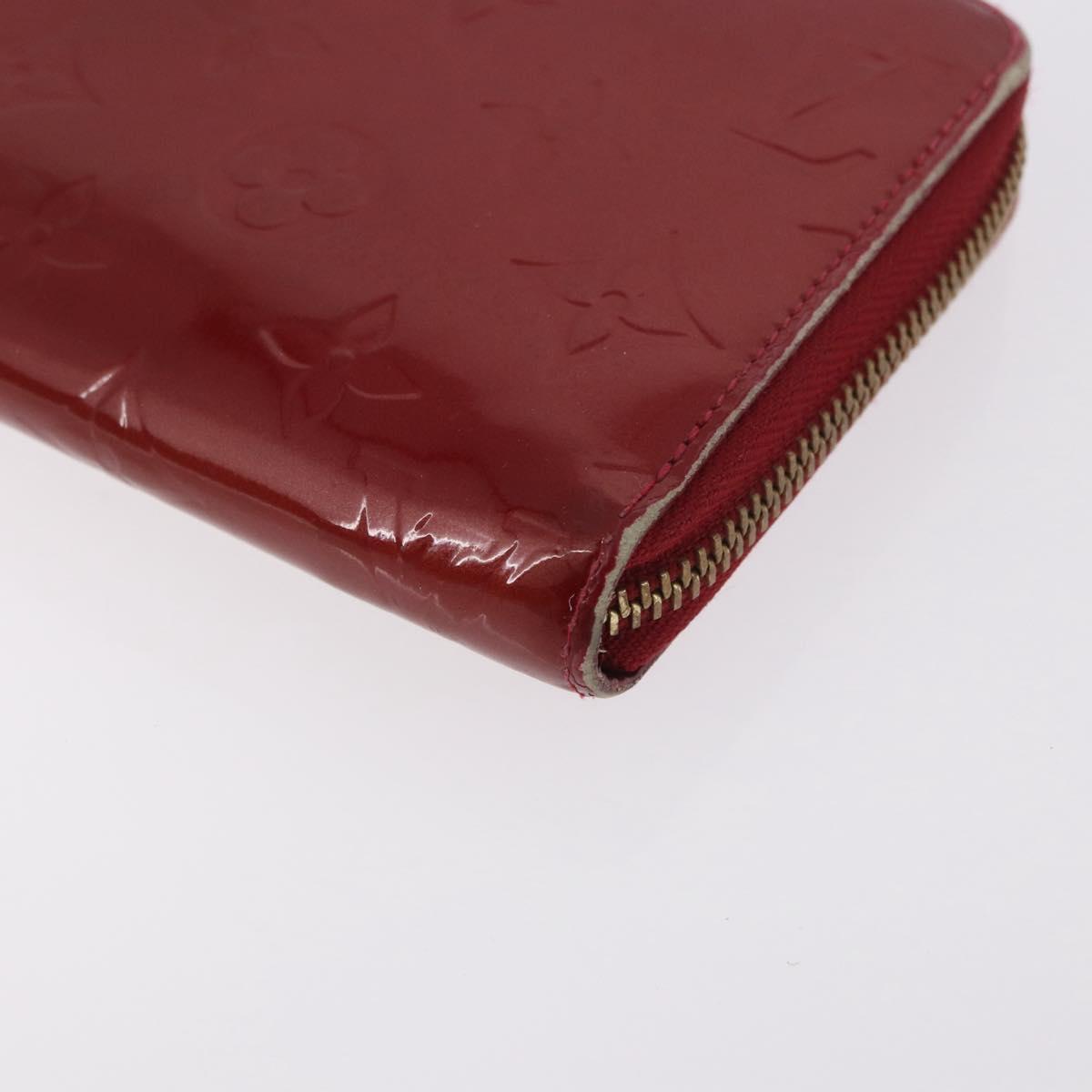LOUIS VUITTON Multicolor Vernis Wallet 3 Set Multicolor Red LV Auth BA13655