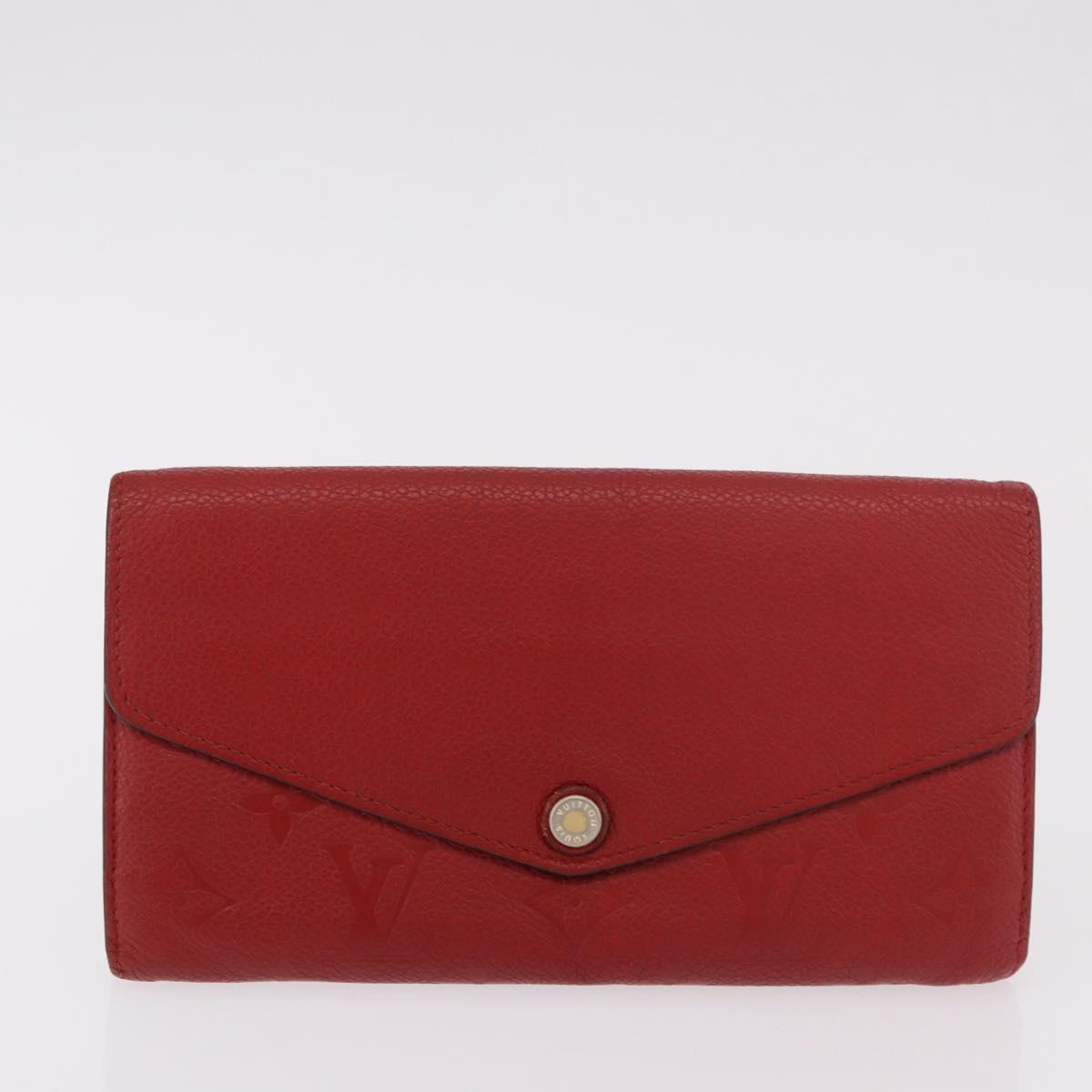 LOUIS VUITTON Multicolor Vernis Wallet 3 Set Multicolor Red LV Auth BA13655