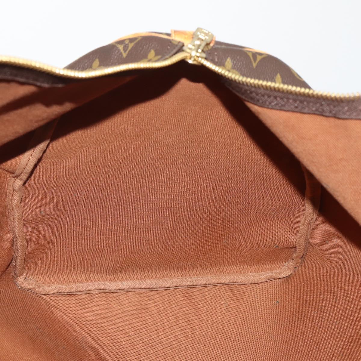 LOUIS VUITTON Monogram Keepall 55 Boston Bag M41424 LV Auth BA13664A