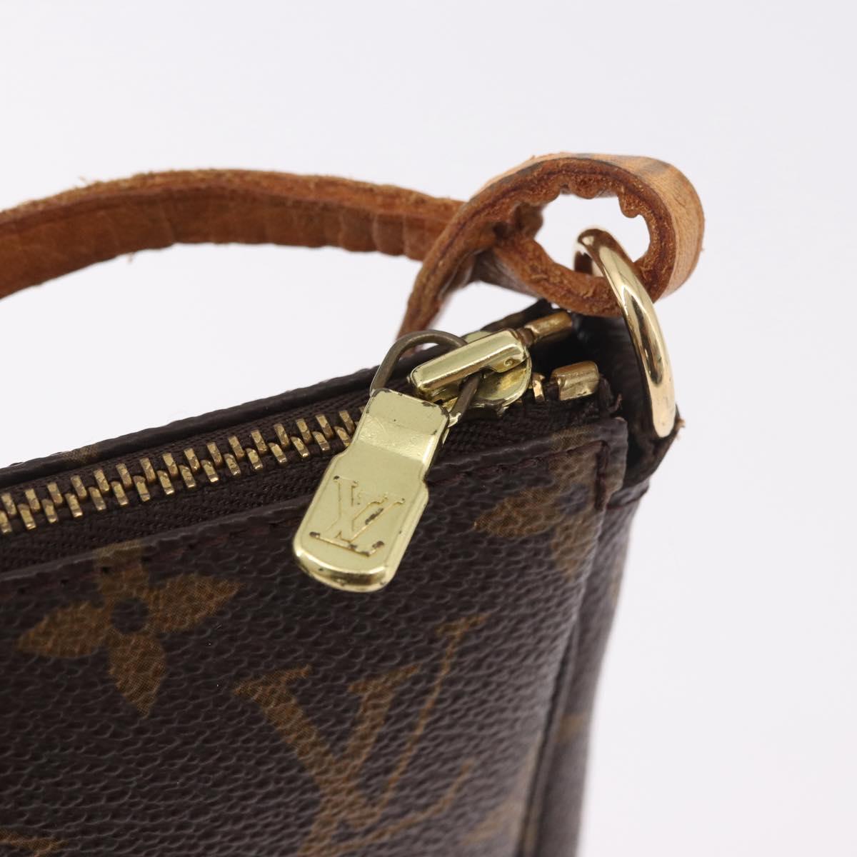 LOUIS VUITTON Monogram Pochette Accessoires Pouch M51980 LV Auth BA13668