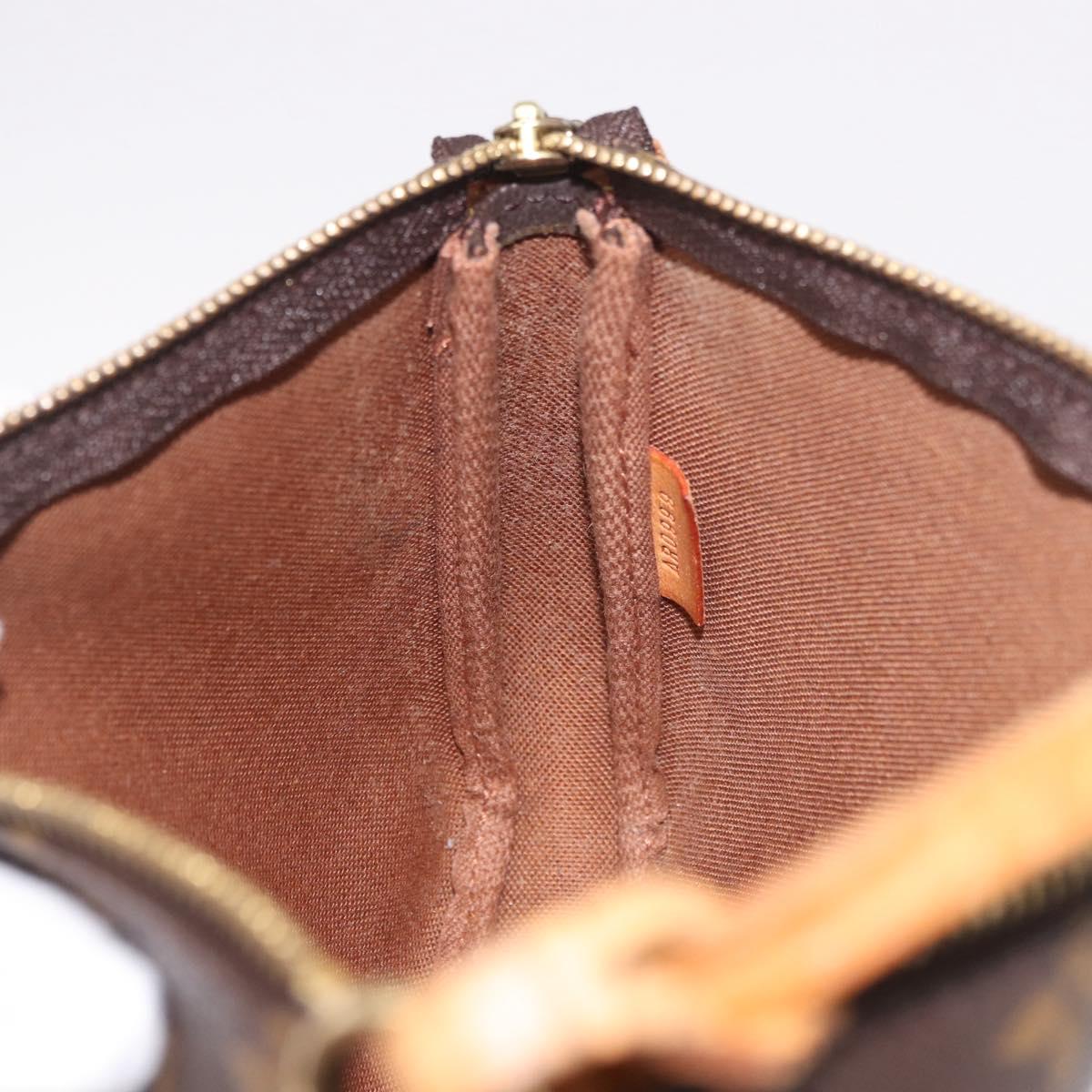 LOUIS VUITTON Monogram Pochette Accessoires Pouch M51980 LV Auth BA13668