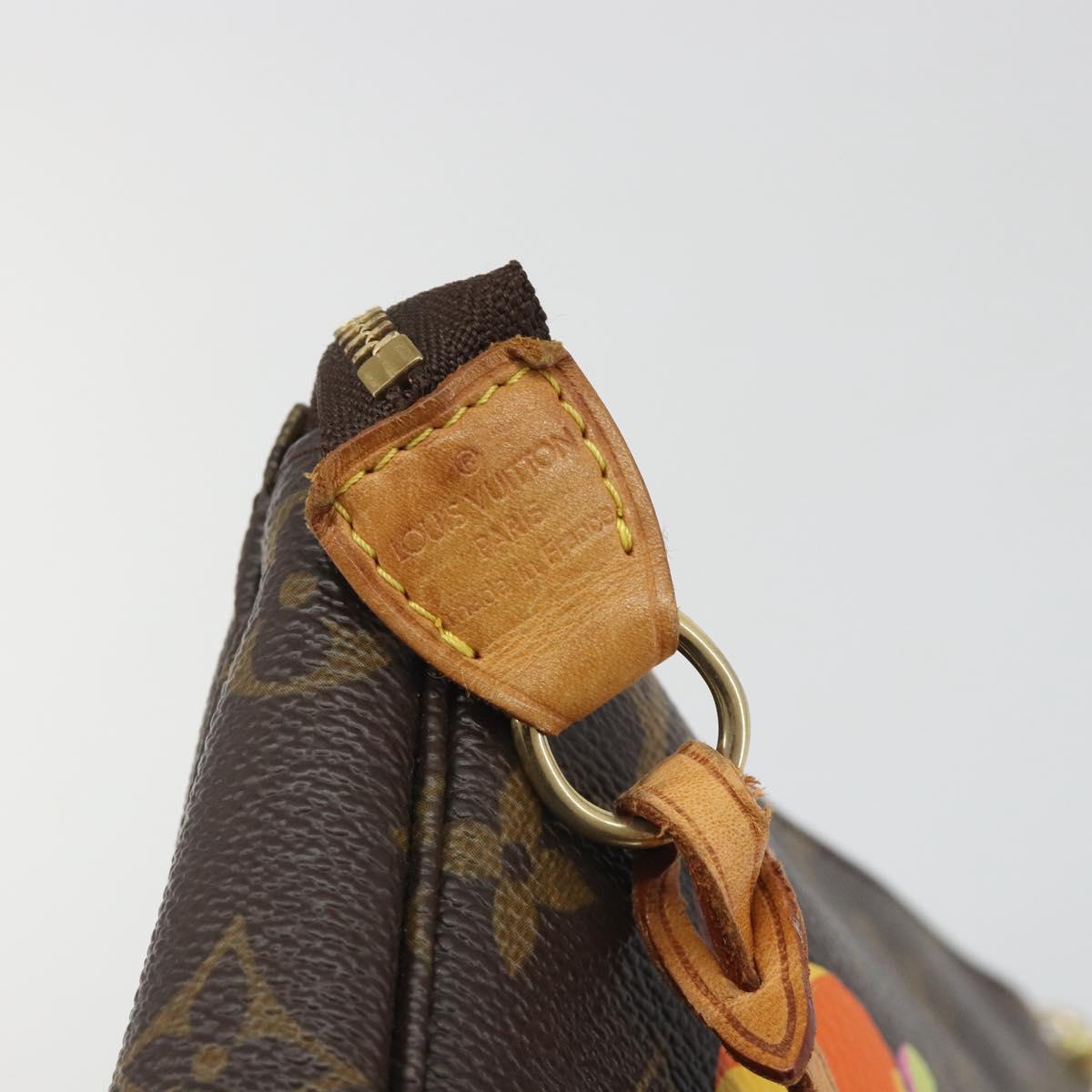 LOUIS VUITTON Monogram panda Pochette Accessoires Pouch M51981 LV Auth BA13669V