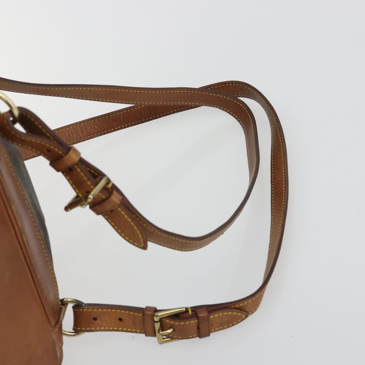 LOUIS VUITTON Monogram Montsouris MM Backpack M51136 LV Auth BA13671