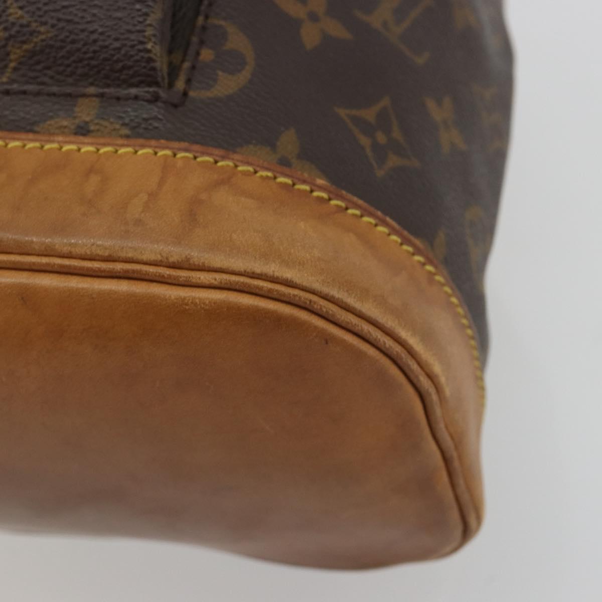 LOUIS VUITTON Monogram Montsouris MM Backpack M51136 LV Auth BA13671
