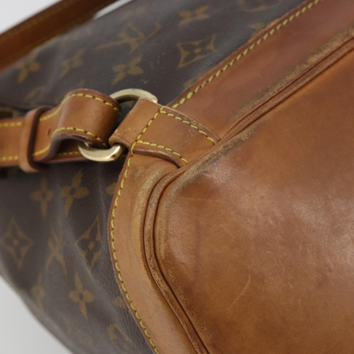 LOUIS VUITTON Monogram Montsouris MM Backpack M51136 LV Auth BA13671